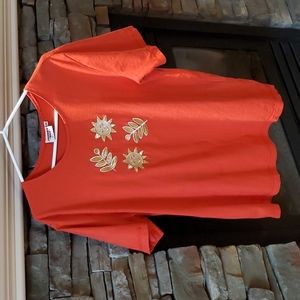 Johnny Was Golden Sunshine Tee ML
